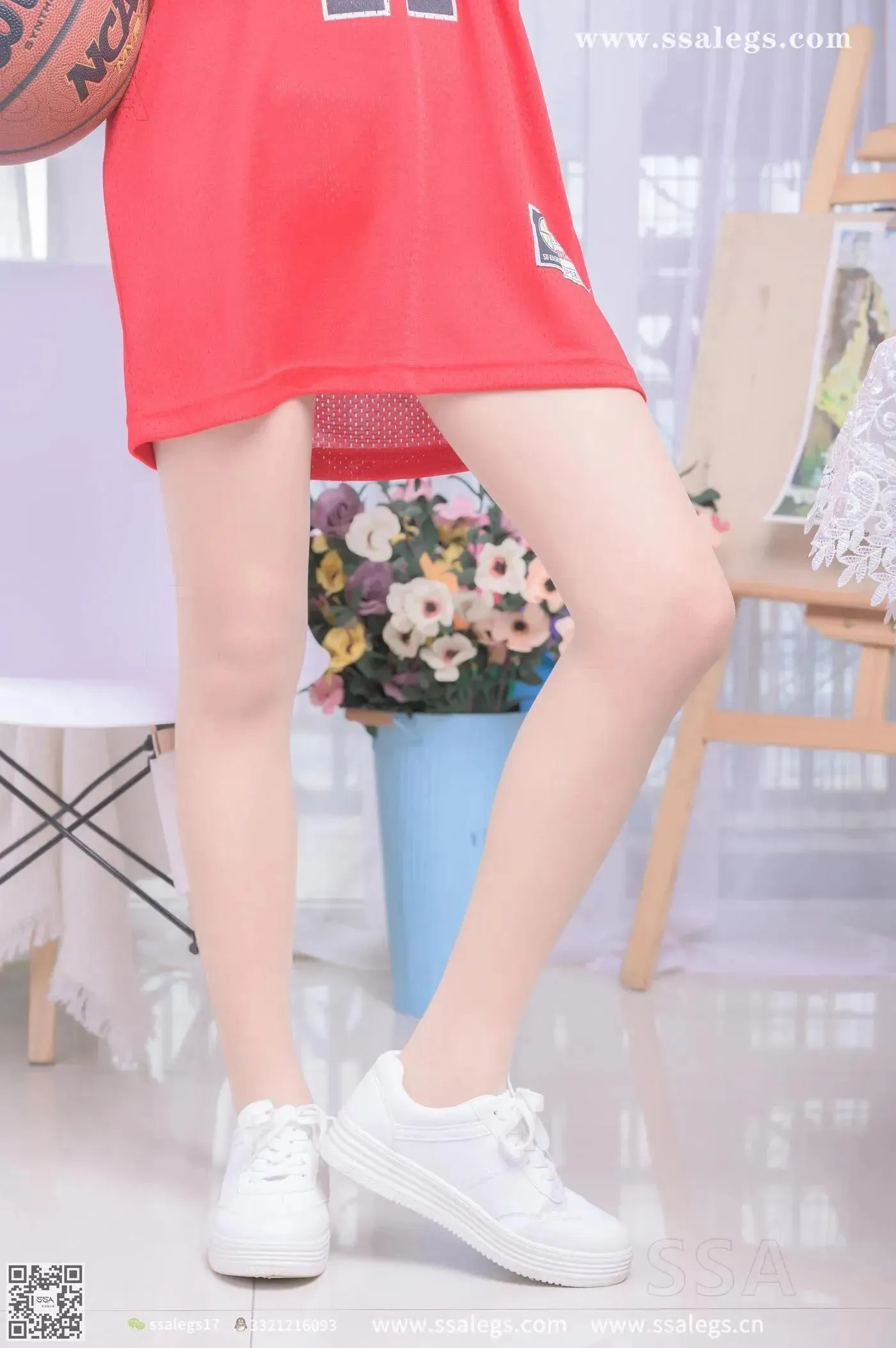 [SSA丝社]超清写真 NO.324 素素小姐姐放假在家陪你玩篮球(上) [80P]插图7